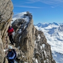 Grande Motte arete sud 02